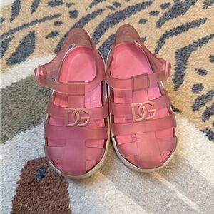 Dolce Gabbana girls Pink Sandals